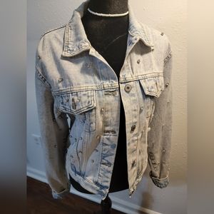 BLINGED OUT Jean jacket
